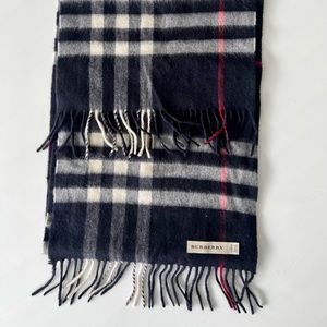 Burberry Giant Check Cashmere Scarf *LIKE NEW*